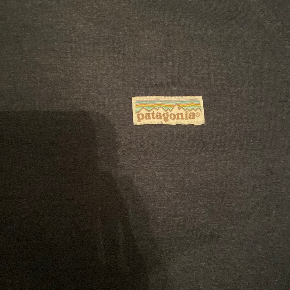 Patagonia organic cotton crew neck sweatshirt